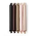 Satin Covered Heatless Hair Curlers - 4pcs