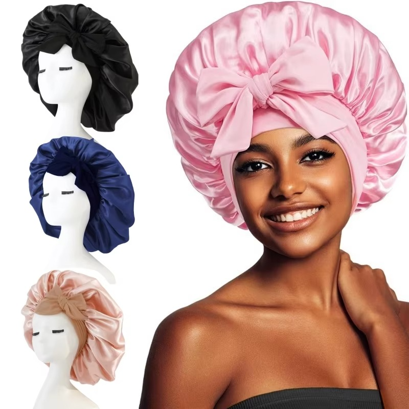 Lux Luna Satin Silk Hair Bonnet